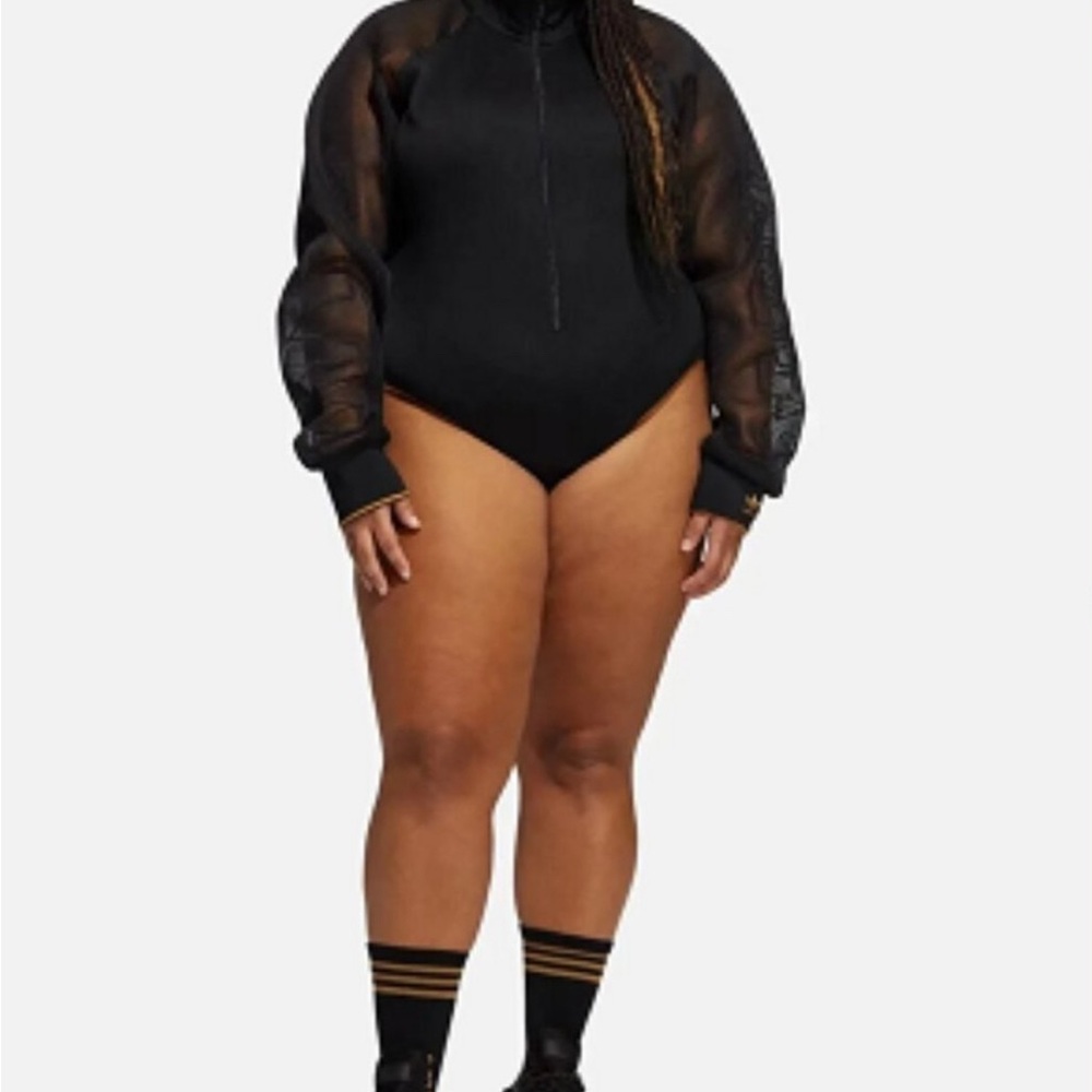 IVY PARK Plus Size Mesh Body Suit